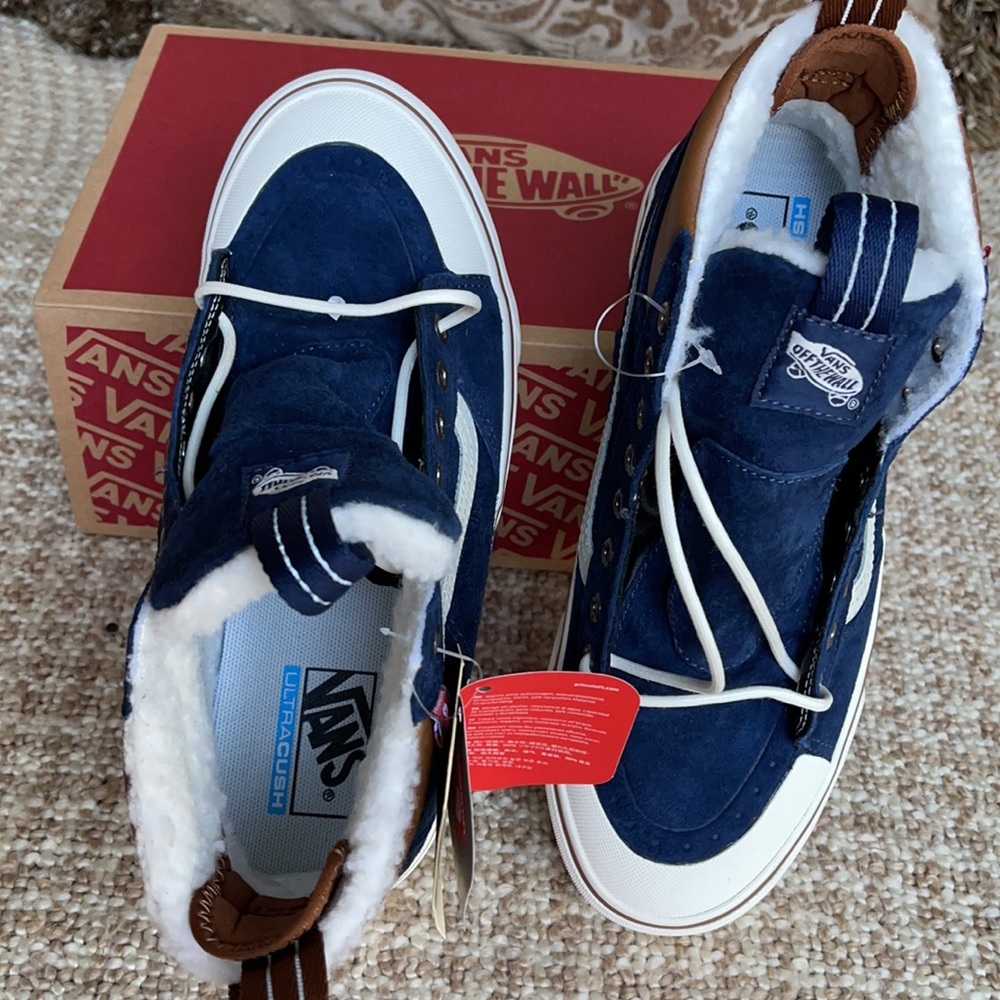 Vans Sk8-Hi Mte 2.0 Dx Dress Blues/Marshmallow WM - Picture 13 of 16